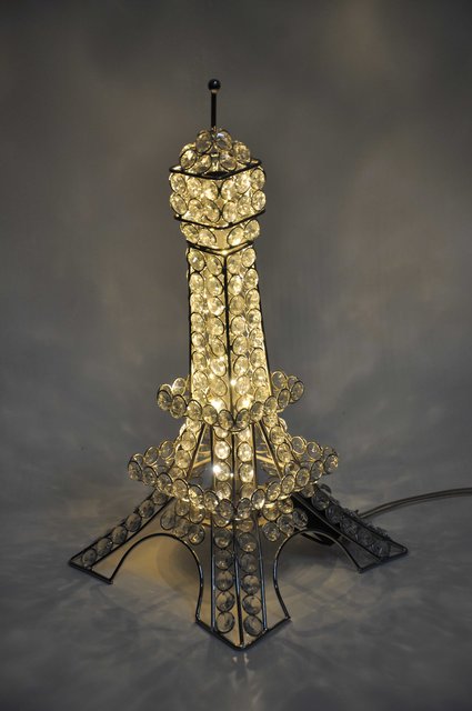 Crystal eiffel best sale tower floor lamp