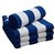 iLiv Strip Design Bath Towel Set Of 2