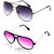 Magjons Aviator Sunglasses Combo Set of 2 With box MJ7763