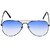 Magjons Blue Gradiant Aviator Sunglasses for men with BoxMJ7810