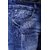 Super-X Blue Mid Rise Jeans For Mens