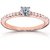 RM Jewellers CZ 92.5 Sterling Silver American Diamond Pretty Stylish Ring For Women