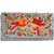 Soulful Threads Cotton Silk Birds  Floral Lovely Embroidered Grey Clutch
