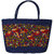 Soulful Threads Cotton Silk Beautiful Embroidered Blue Hand Bag