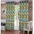 Lushomes Forest Printed Cotton Curtains for Long Door (Single Pc)