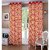 Lushomes Basic Printed Cotton Curtains for Long Door (Single Pc)