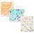 First Step Baby Cotton Blanket (Multicolor, Pack of 3)