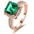 RM Jewellers CZ 92.5 Sterling Silver American Diamond Amazing Fabulous Ring For Women