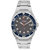 Swiss Military Stainless Steel Blue MenS Watch With Swiss Movemrnt