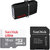 Sandisk 16 GB Class 10 Memory Card and 16 GB Ultra Dual 3.0 Pendrive with free Adapter