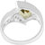 925 Sterling Silver designer Ring by Allure with Lemon Quartz Gemstone