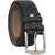 Fashno Mens Formal Leatherite Black Belt (Length-48 inch and Width-1.5 inch)
