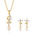 Nisa Pearls White Coloured Gold Plated Necklace (Design 38)