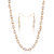 Nisa Pearls White Coloured Gold Plated Necklace (Design 4)