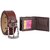 Fashno Combo of Brown Formal Leather belt and Bi- Fold Leather Wallet(FC-115)