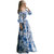 Modo Vivendi Women Floral Off-Shoulder Dress  Summer Beach Maxi Long Dress