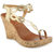 Nell Women's Gold Wedges