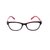 St Black Frame And Red Temple  Combination Spectacle Frames For Womens -Stfrm073