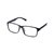 St Black Frame And Black Temple  Combination Spectacle Frames  For Men And Women-Stfrm091