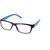 St Black Frame And Blue Temple  Combination Spectacle Frames For Men And Women-Stfrm066