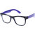 St Black Frame And Voilet Temple  Combination Spectacle Frames For Men And Women -Stfrm078