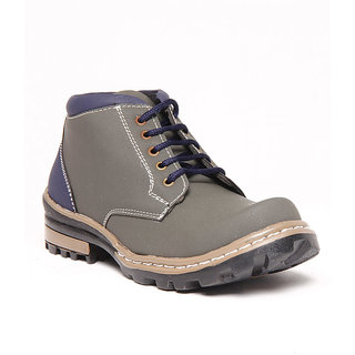 Foster Blue Brown Men's Casual Shoes - Option 14