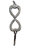 Puran 925 Sterling Silver Bracelet for Girls (Adjustable)