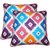 Lushomes Square Print Cotton Cushion Covers (Size 12 x 12) Pack of 2