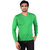 Alois Mens Full Sleeve 100 Cotton  V-Neck Sweator with Leather Applique  on Wearers  Corner of Front Left Hem   .