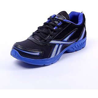 RSC Comfortable Black Blue Sports Shoes