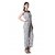 Westrobe Black,White Crepe Dotted Jumpsuits For Women