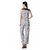 Westrobe Black,White Crepe Dotted Jumpsuits For Women