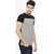Rigo Men's Grey Round Neck T-shirt