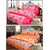 JBG Home Store Set of 2 Cotton Double Bedsheet with 4 Pillow covers