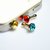 20 Pieces Luxury Diamond Earphone Anti Dust Plug Cap For Any 3.5mm Mobile