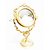Antique Rotating Brass Mirror with Stand BY HPA