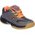 Feroc Gray Orange Unisex Badminton Shoe