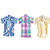 VENUS.ENTERPRISES Childrens Assorted Colours Pack Of 3 Kids Shirts