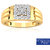 0.34ct Natural Certified Diamond Mens Ring 14K Hallmarked Gold Ring GR-0002