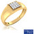 0.20ct Certified Natural Diamond Mens Ring 14K Hallmarked Gold Ring GR-0005