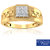 0.20ct Certified Natural Diamond Mens Ring 14K Hallmarked Gold Ring GR-0008