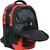 Newera Neo Stitch Casual 30 L Laptop Backpack         (Black, Red)