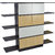 DAZE - BOOK SHELF OR DISPLAY UNIT FOR KIDS ROOM - BROWN AND WHITE 