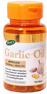 Shreys Garlic Oil for Digestion  Cholesterol Reduction