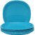 Incrizma - Square Dinner Plate Turquoise Blue -6 Pcs
