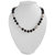 Pearlz Ocean Black and White Freshwater Pearl 18