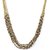 Sparkling Handcrafted Necklace With Dual Tone Chain