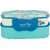 Home Belle Microwave Safe 2 Layer Lunch Box Blue