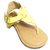 Casual Sandal in Yellow