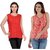 Klick2Style Classy Top Combo  Cmb2-TOP2008Red-2007Pch